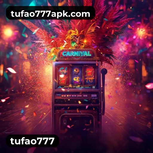 App tufao777 para iOS e Android — interface mobile, login biométrico e PIX integrado